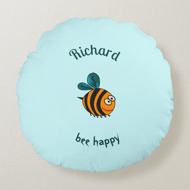 Almofada Redonda Bebê (Frente)