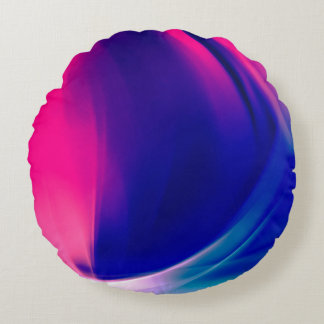 Almofada Redonda belo fundo futurista abstrato elegante