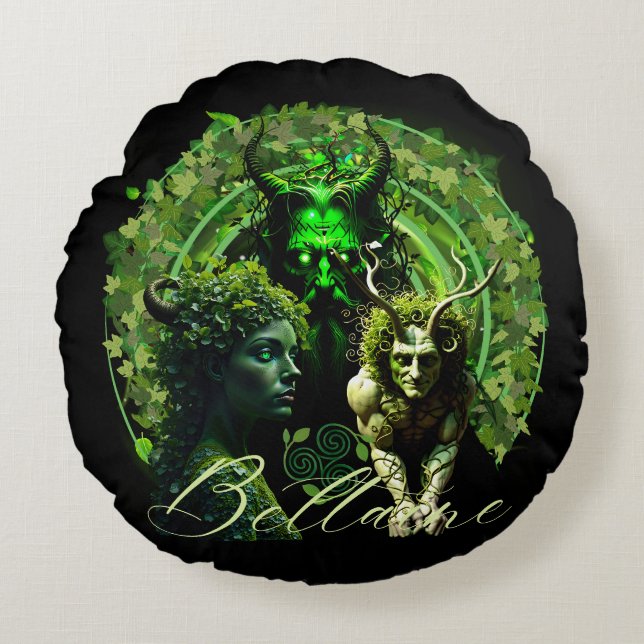 Almofada Redonda Beltaine (Frente)