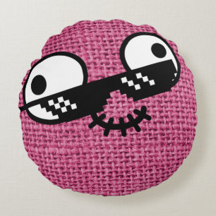 Almofada Redonda Bennettron Derp Life Cushion
