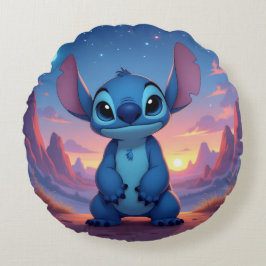 Almofada Redonda Beste Freunde fürs Leben – Lilo & Stitch  