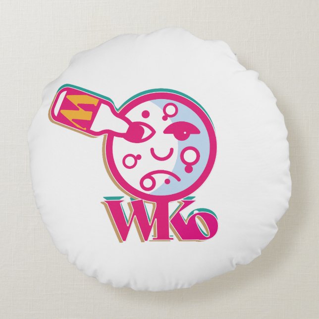 ALMOFADA REDONDA BETTER WITHOUT ALCOHOL BY MASANSER (LUNA) (Verso)