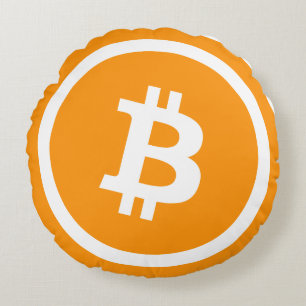 Almofada Redonda Bitcoin