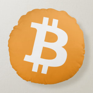 Almofada Redonda Bitmoney Torna Seus Sonhos Reais, BTC