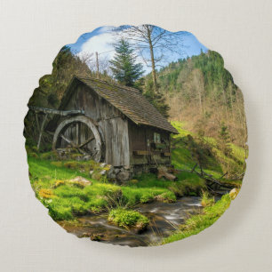Almofada Redonda Black Forest Grist Mill Alemanha