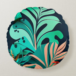 Almofada Redonda Blätter