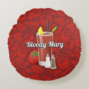 Almofada Redonda Bloody Mary