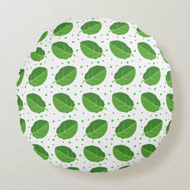 Almofada Redonda Bloomsdale (Frente)