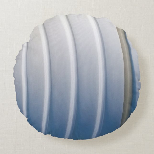 Almofada Redonda Blue and white plastic container (Frente)