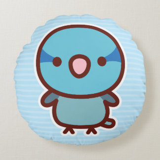 Almofada Redonda Blue male Pacific parrotlet