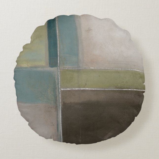 Almofada Redonda Blues no Dusk II (Frente)