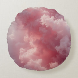 Almofada Redonda Blush Cloud Mirage