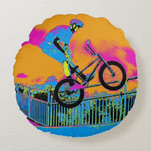 Almofada Redonda BMX Trickster - BMX Trick Bike