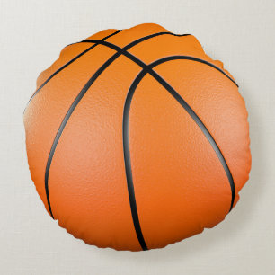 Almofada Redonda bola de basquete 3D