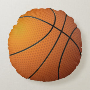 Almofada Redonda Bola de basquetebol