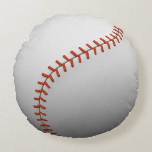 Almofada Redonda Bola de beisebol 3D