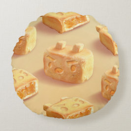 Almofada Redonda Bolo de abacaxi