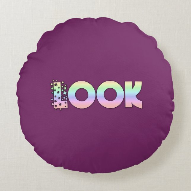 Almofada Redonda Bolsa à venda ! (Frente)