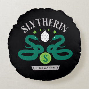 Almofada Redonda Bolsa em forma de Cobra Dupla da Casa SLYTHERIN™ G