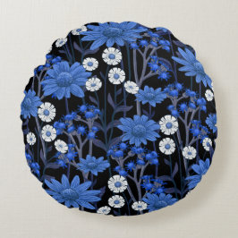 Almofada Redonda Bonito prática decorativa ocular floral