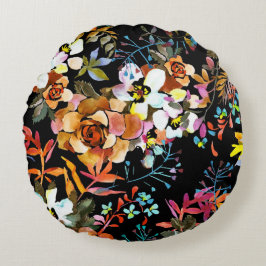 Almofada Redonda Bonito prática decorativa ocular floral