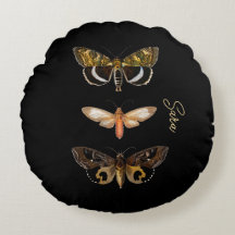 Borboleta Vintage Moth Personalizada
