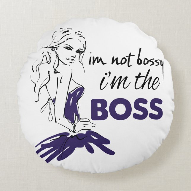 Almofada Redonda Bossy (Frente)