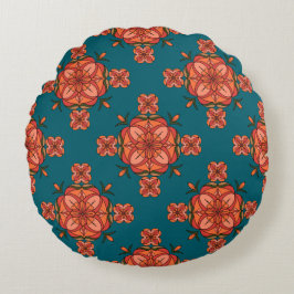 Almofada Redonda Botanic Bloom Round Pillow