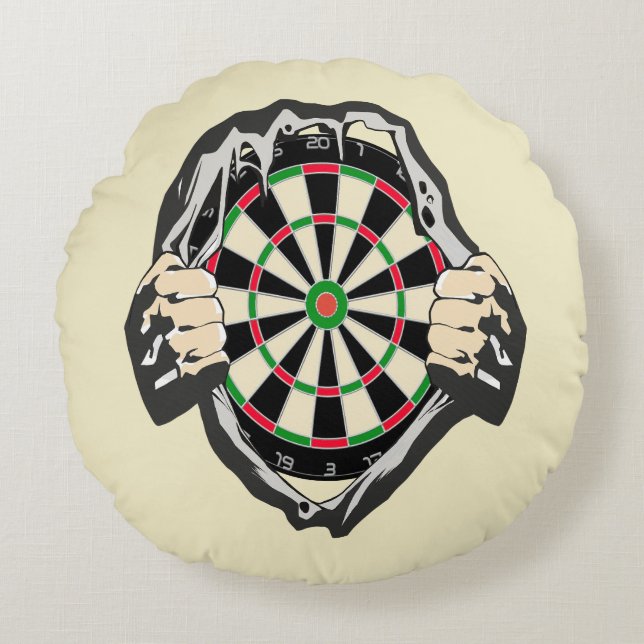 Almofada Redonda Breakthrough para Bullseye - Ultimate Dartboard (Frente)