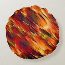 Brilhante manchado de vermelho a laranja, um pouco