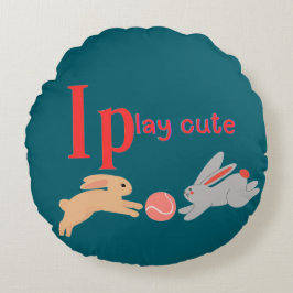 Almofada Redonda Brincadeira