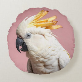 Almofada Redonda Brincadeira Engraçada Com Fritas Francesas