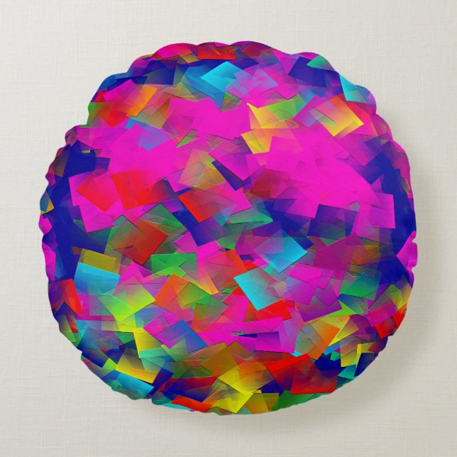 Almofada Redonda Brincando...... (Frente)