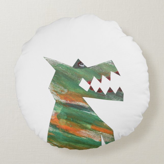 Almofada Redonda BUCKY e SNAPPER (Verso)