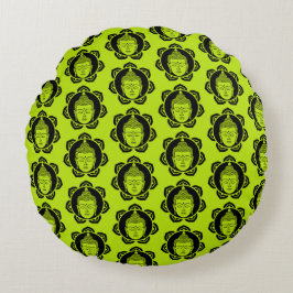 Almofada Redonda Buda Casa E Vida