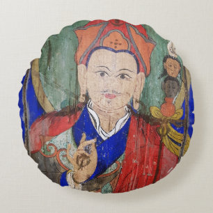 Almofada Redonda Buddha Padmasambhava, Nepal - Guru Rinpoche