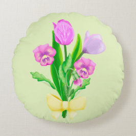 Almofada Redonda Bunch of Spring Flowers