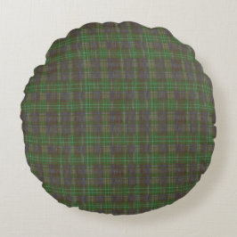 Almofada Redonda Cabin Forest Green Tartan