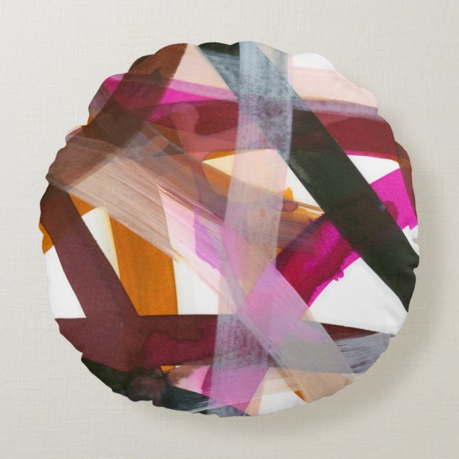 Almofada Redonda Caminho Infinito II (Frente)