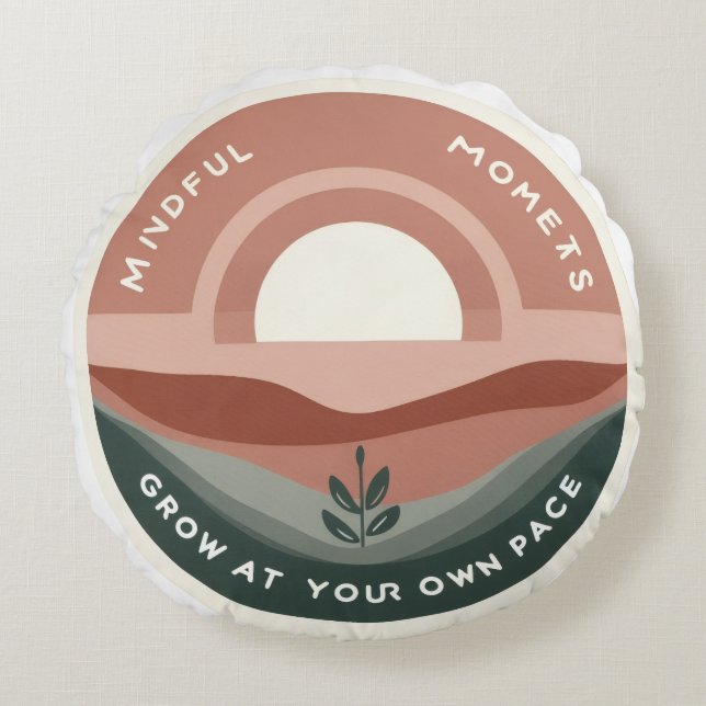 Almofada Redonda Camiseta (Frente)