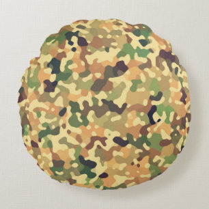 Almofada Redonda Camo Autumn