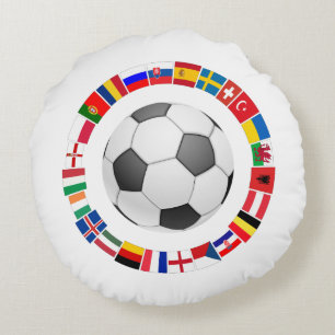 Almofada Redonda Campeonato Europeu de Futebol de 2016
