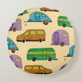 Almofada Redonda Camping caravans