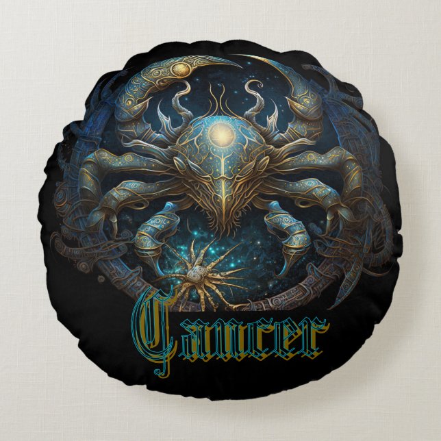 Almofada Redonda Cancer (Frente)