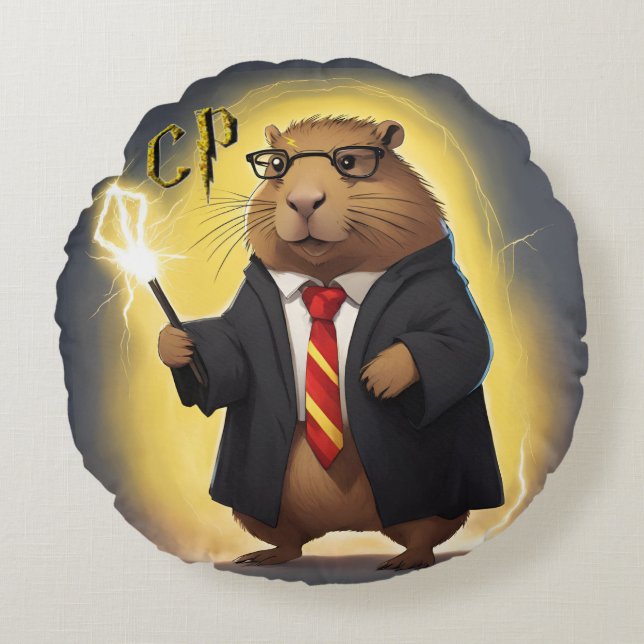 Almofada Redonda Capybara P (Frente)