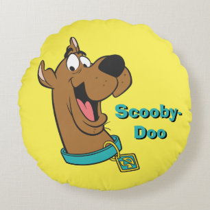 Almofada Redonda Cara feliz de Scooby-Doo