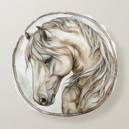 Almofada Redonda Carneiro Selvagem e Coleção de Eternos