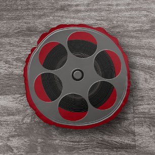 Almofada Redonda Carretel do filme