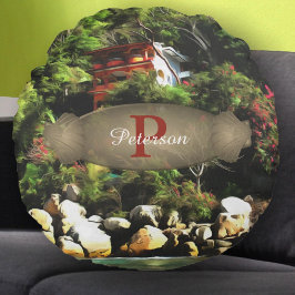 Almofada Redonda Casa Bahia Bonita 0759