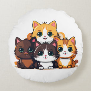 Almofada Redonda Cat Nip